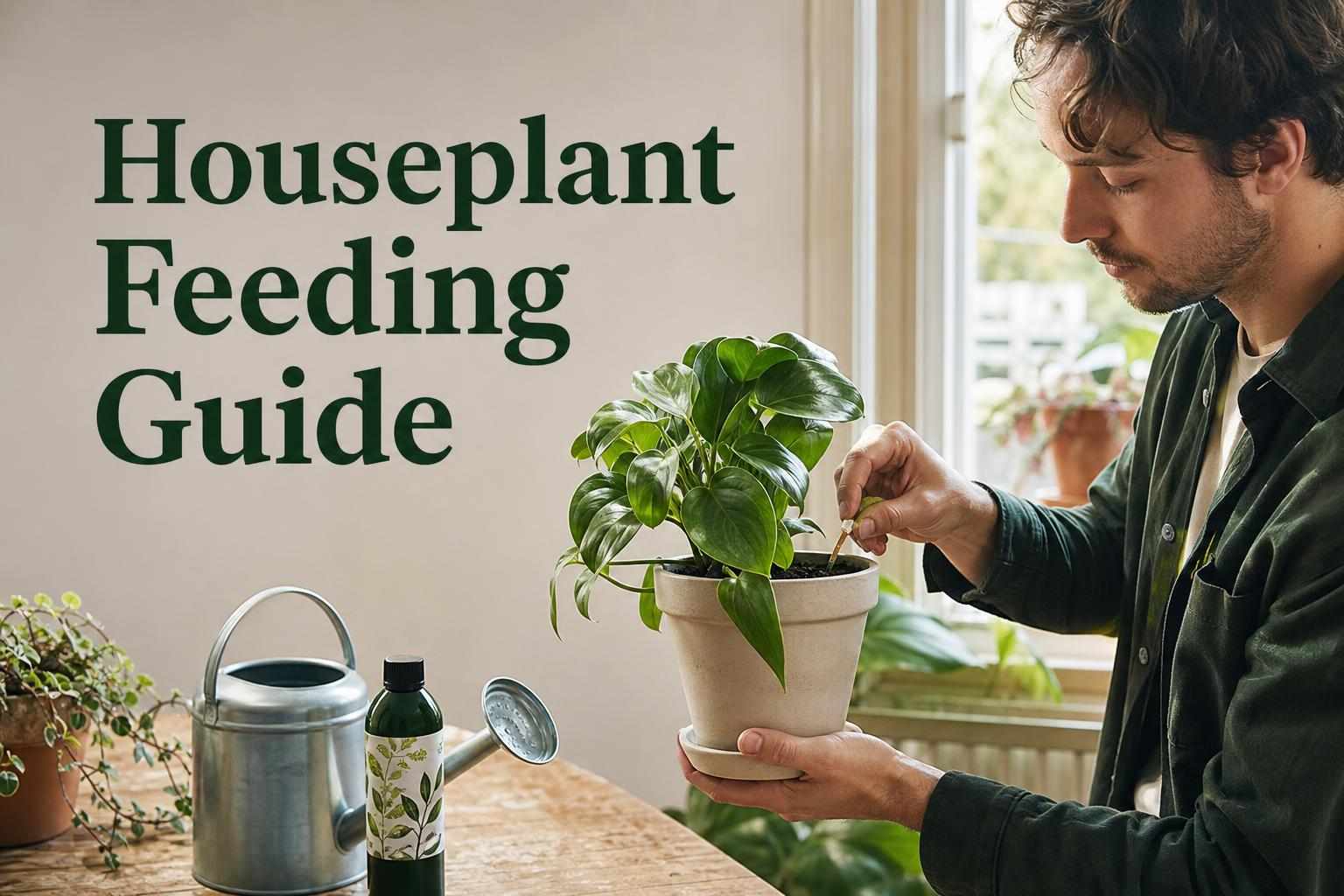 houseplant fertiliser guide