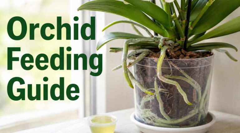 orchid fertiliser guide