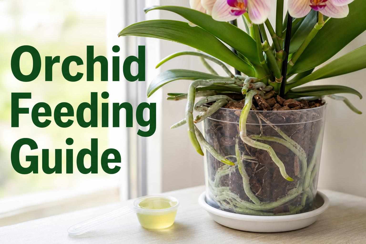 orchid fertiliser guide